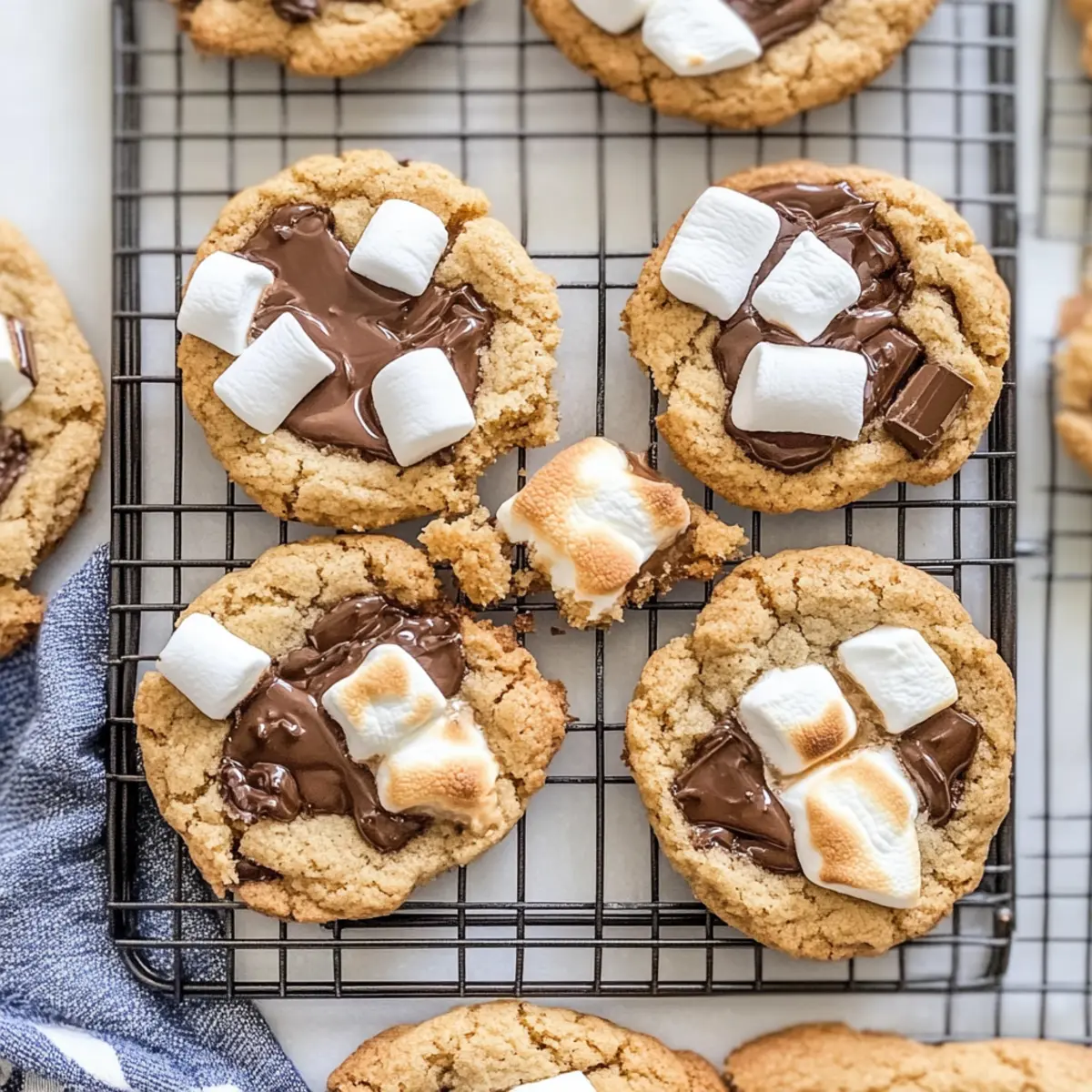 Gooey S'mores Cookies That Bring Campfire Joy to Your Home