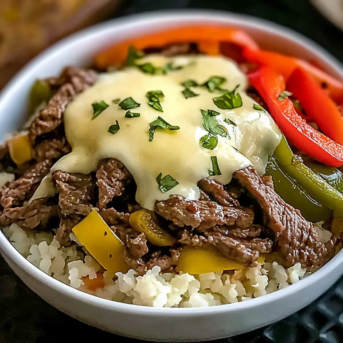Philly Cheesesteak Bowls: A Low-Carb Flavor Explosion