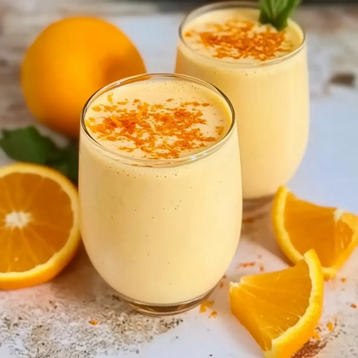 Creamy Orange Dreamsicle Smoothie for a Refreshing Boost