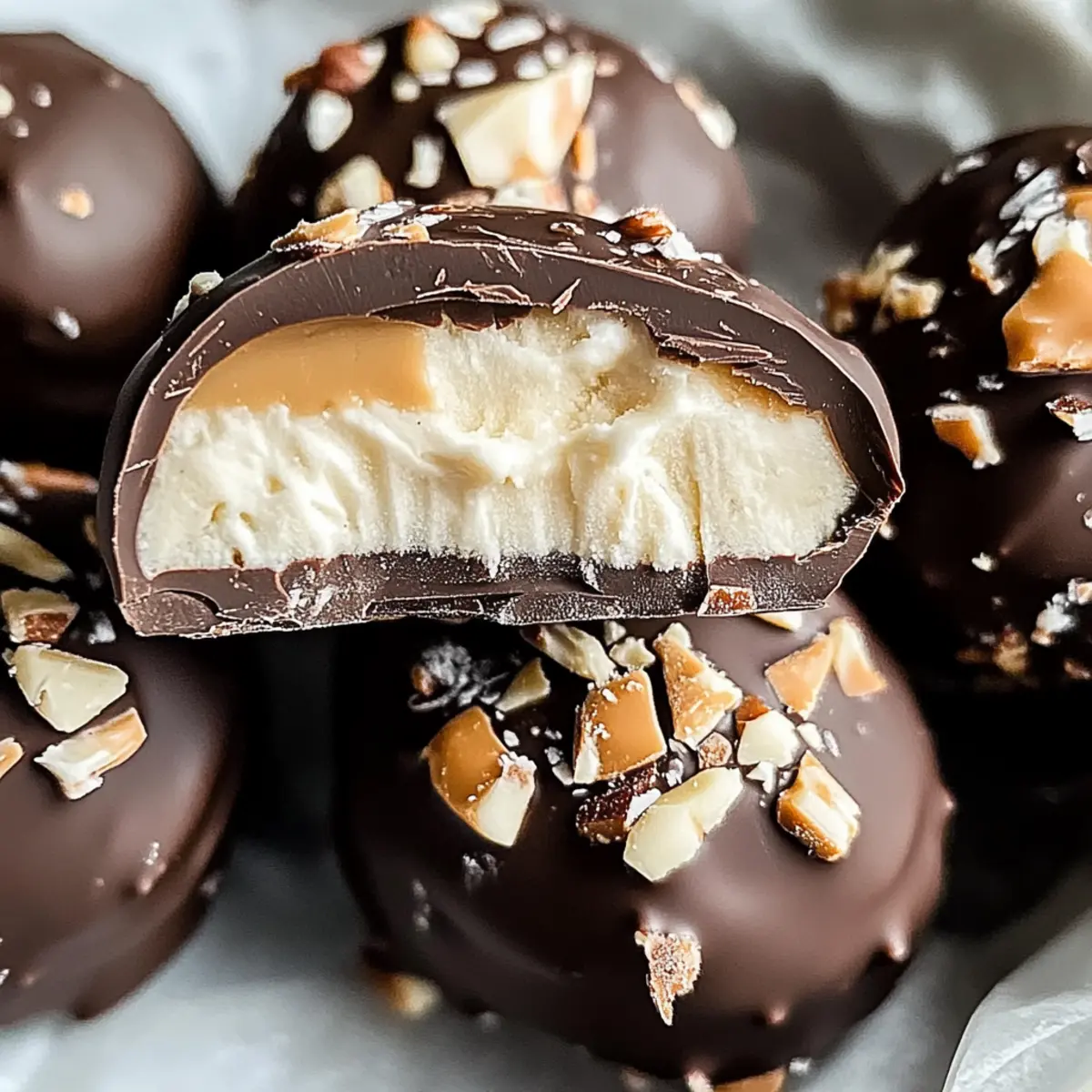 Frozen Peanut Butter Greek Yogurt Bites for Guilt-Free Snacking