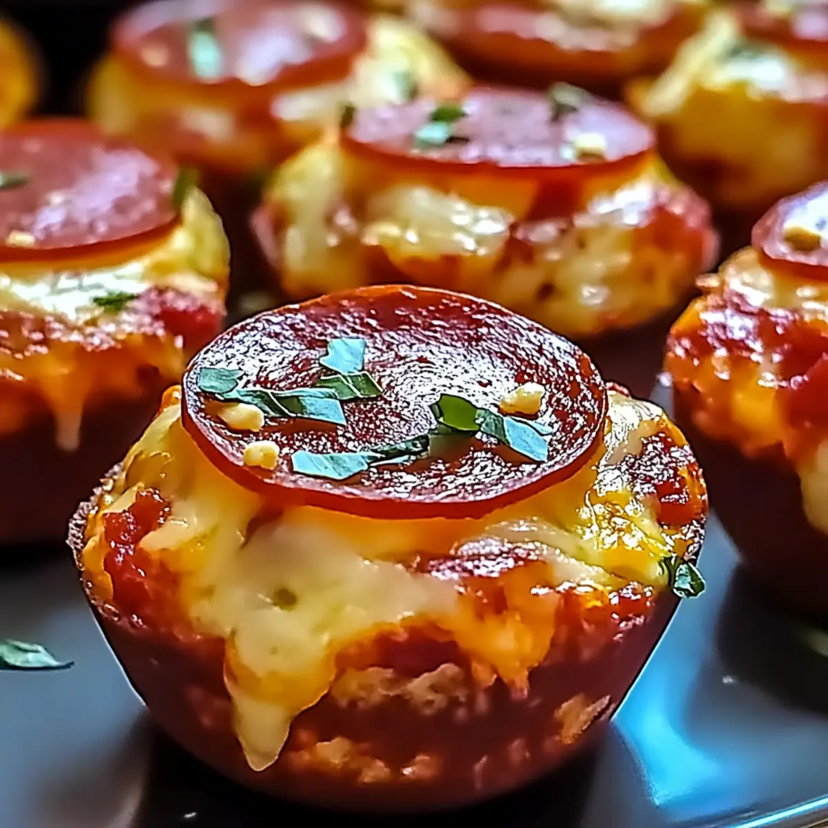 Delicious Carnivore Pizza Muffins: Easy Low-Carb Snack