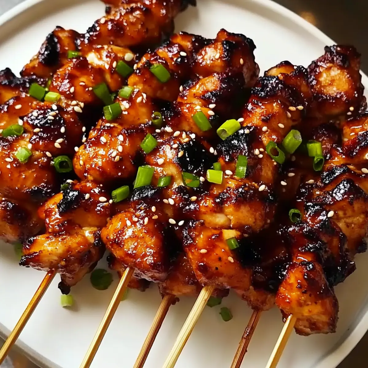 Sticky Chinese Chicken on a Stick - Sweet, Savory Comfort!