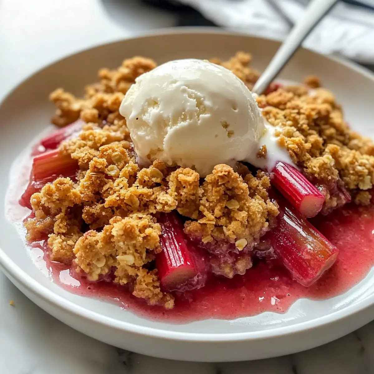Delicious Pioneer Woman Rhubarb Crisp for Cozy Nights