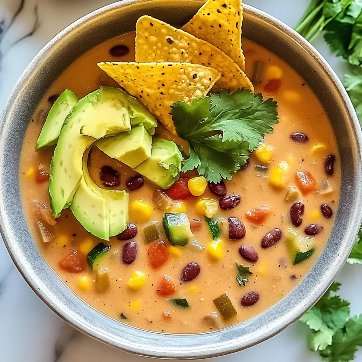 Cozy Crockpot Vegetarian Tortilla Soup You'll Love Now!