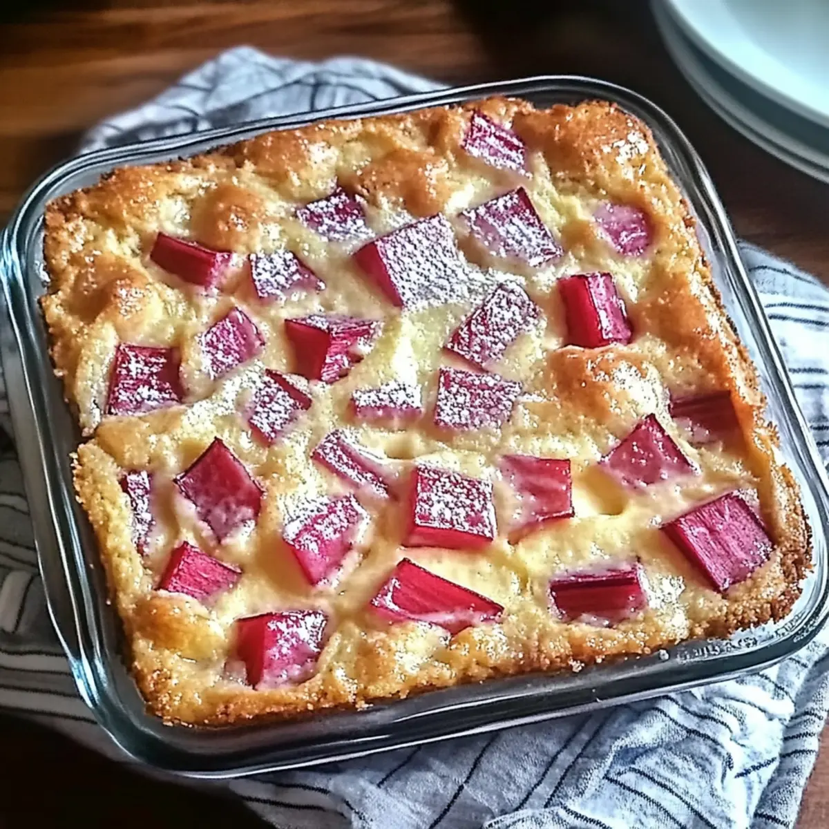 Irresistible Rhubarb Custard Kuchen for Your Spring Celebrations