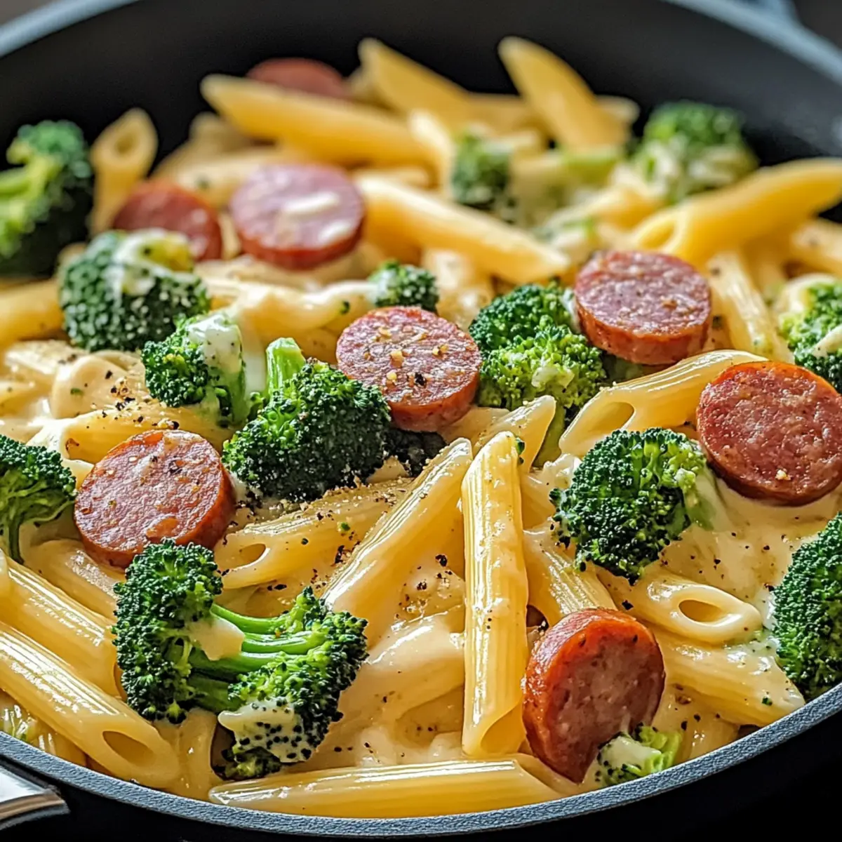 Creamy Kielbasa Broccoli Skillet: Your New Dinner Delight