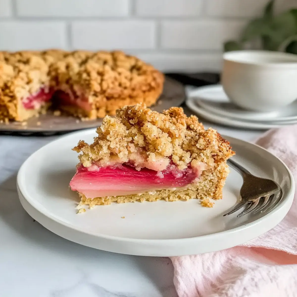 Icelandic Happy Marriage Cake: A Rhubarb Bliss to Savor