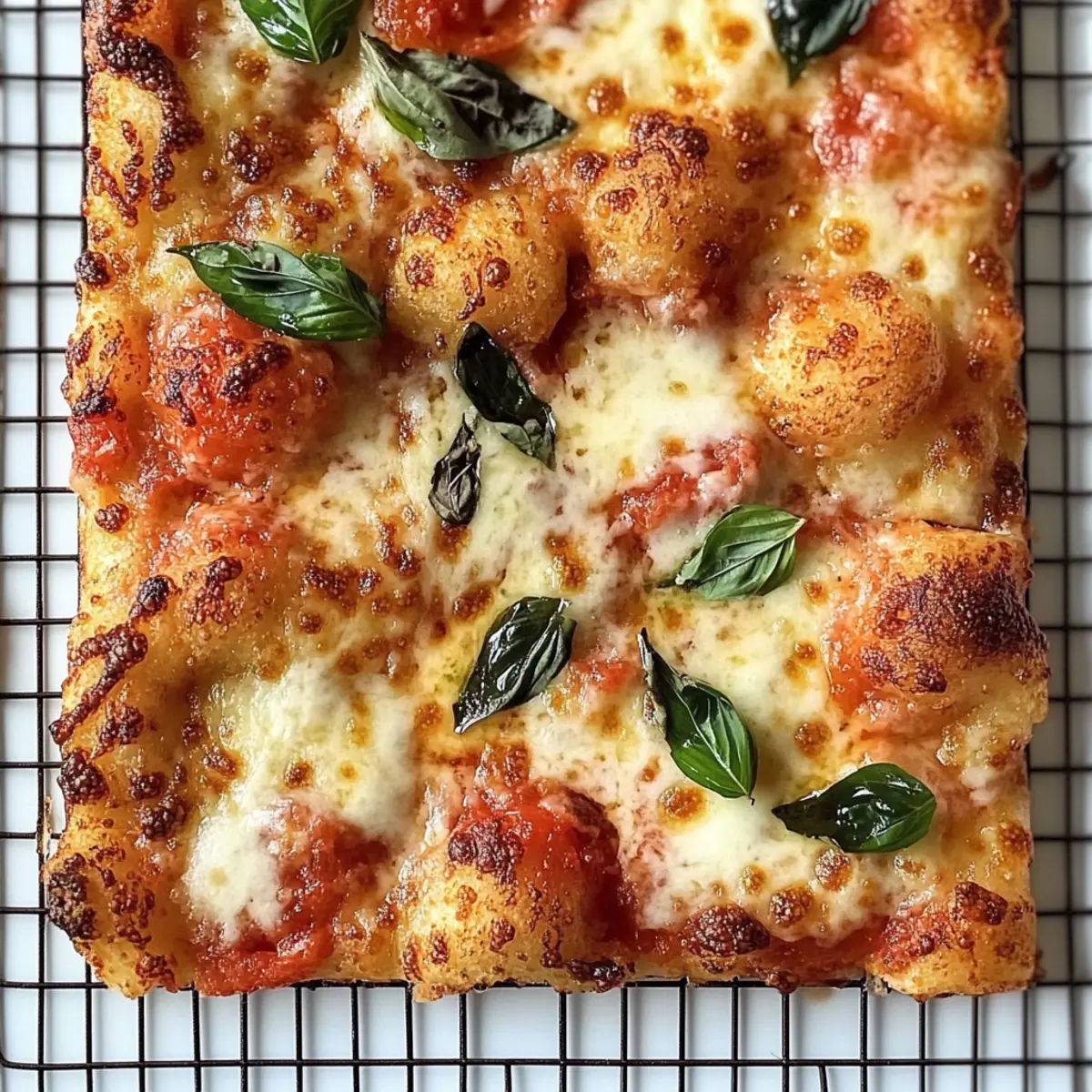 Margherita Pizza Focaccia: Homemade Bliss in Every Bite