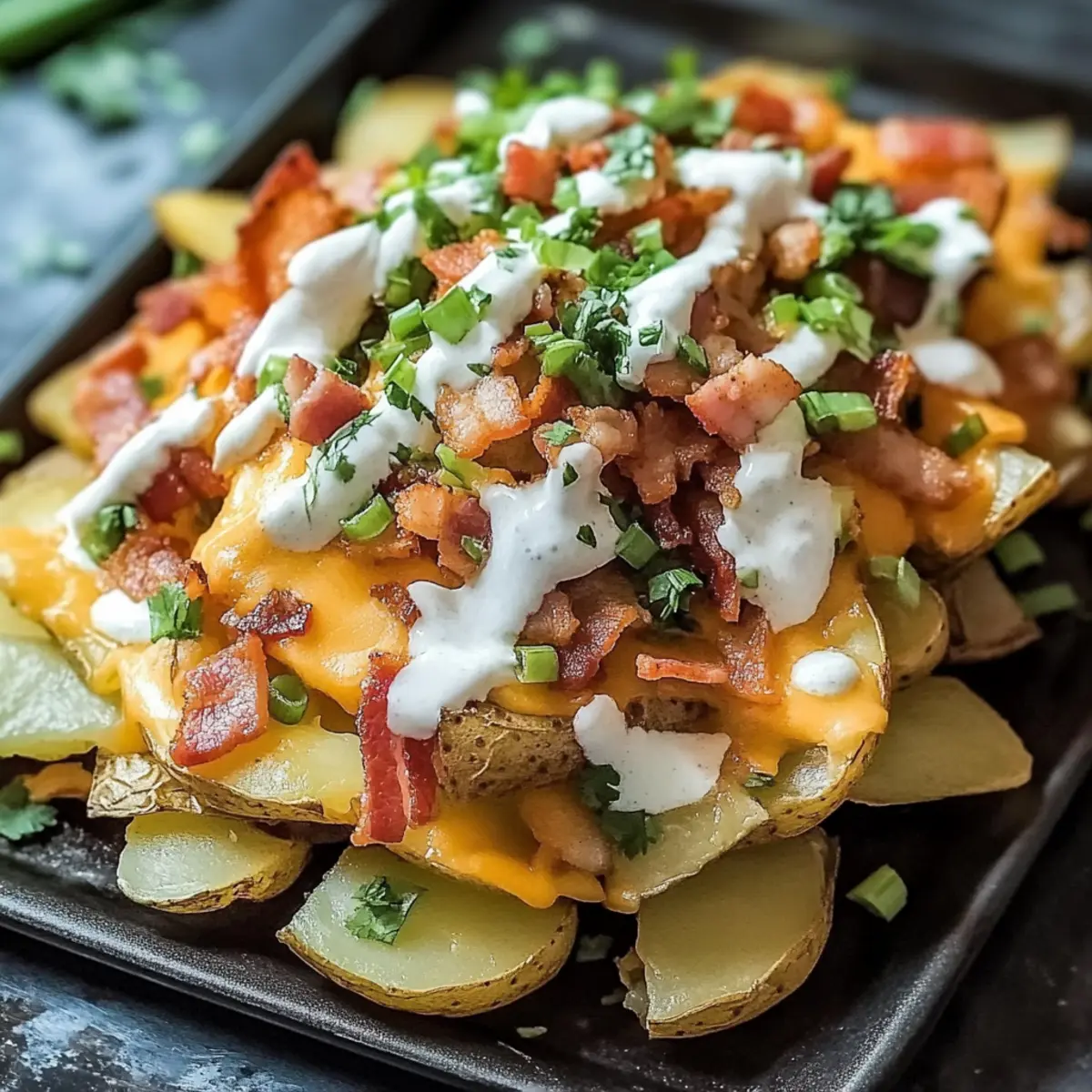 Irresistible Irish Pub Potato Nachos for Game Night Bliss