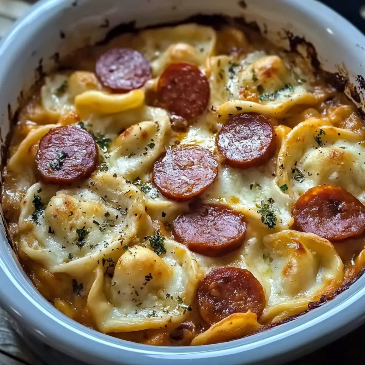 Crockpot Pierogi Casserole with Kielbasa: Comfort in Every Bite