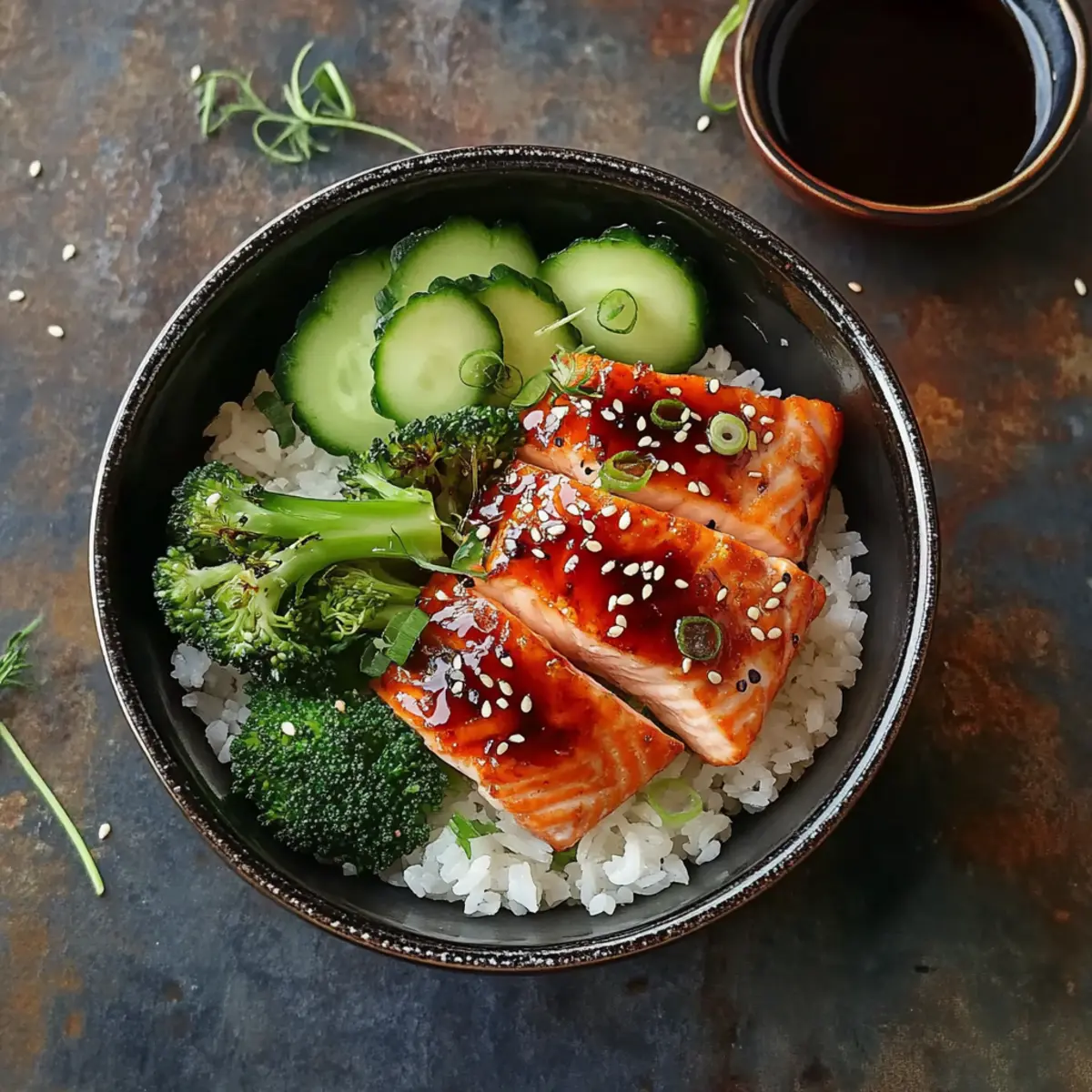 Delicious Teriyaki Salmon Bowl for a Quick, Healthy Dinner