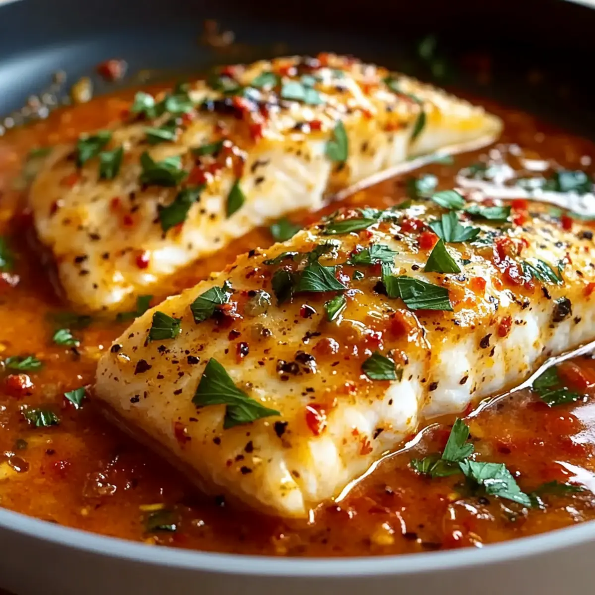 Savory Tilapia in Roasted Pepper Sauce for Easy Dinners