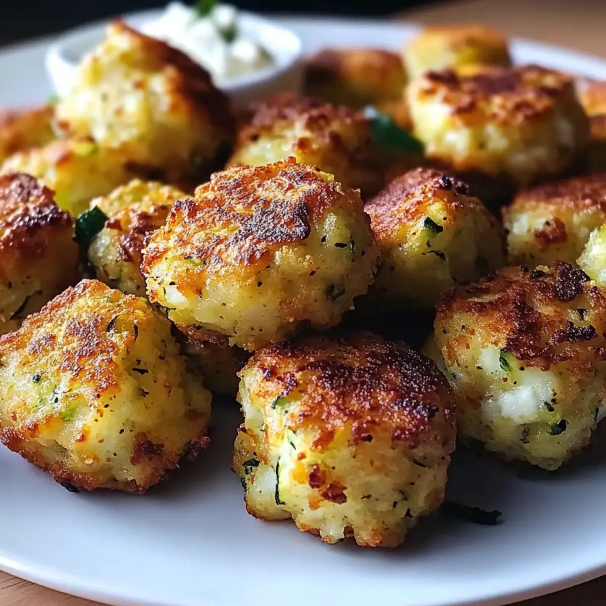 Crispy Greek Zucchini Tots for a Guilt-Free Snack Delight
