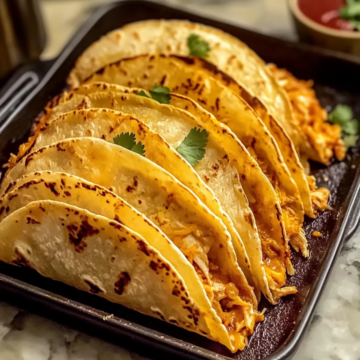 Baked Chicken Tacos: Crispy, Cheesy Perfection for Dinner