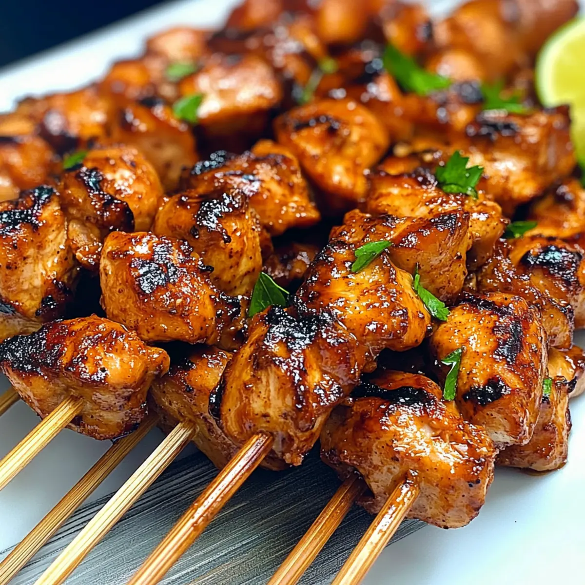 Savory Puerto Rican Chicken Skewers for Your Next BBQ Bliss