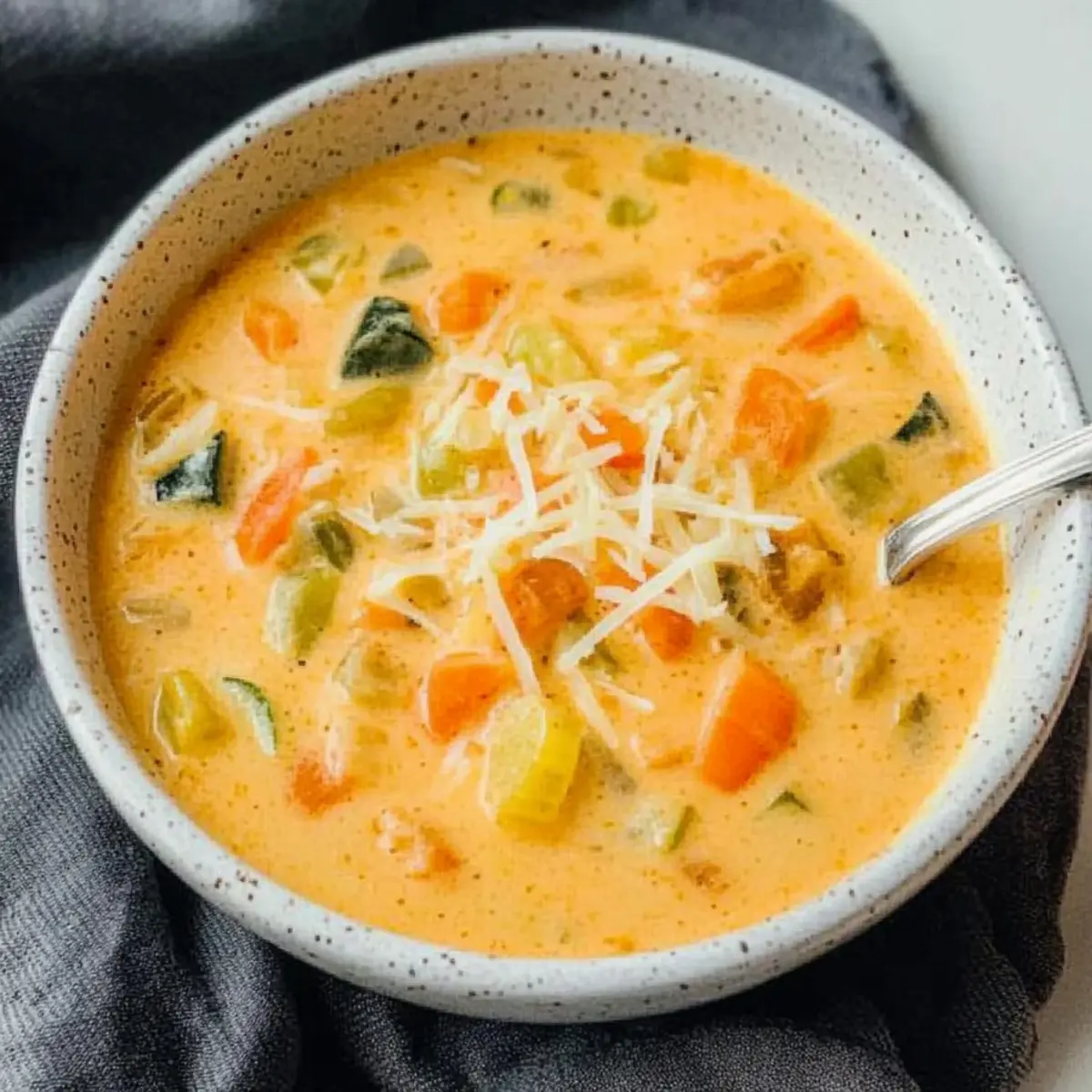 Creamy Vegetable Soup: A Cozy, Low-Carb Comfort Food
