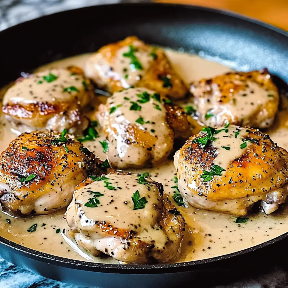 Easy Chicken au Poivre: Comforting French Flavor at Home