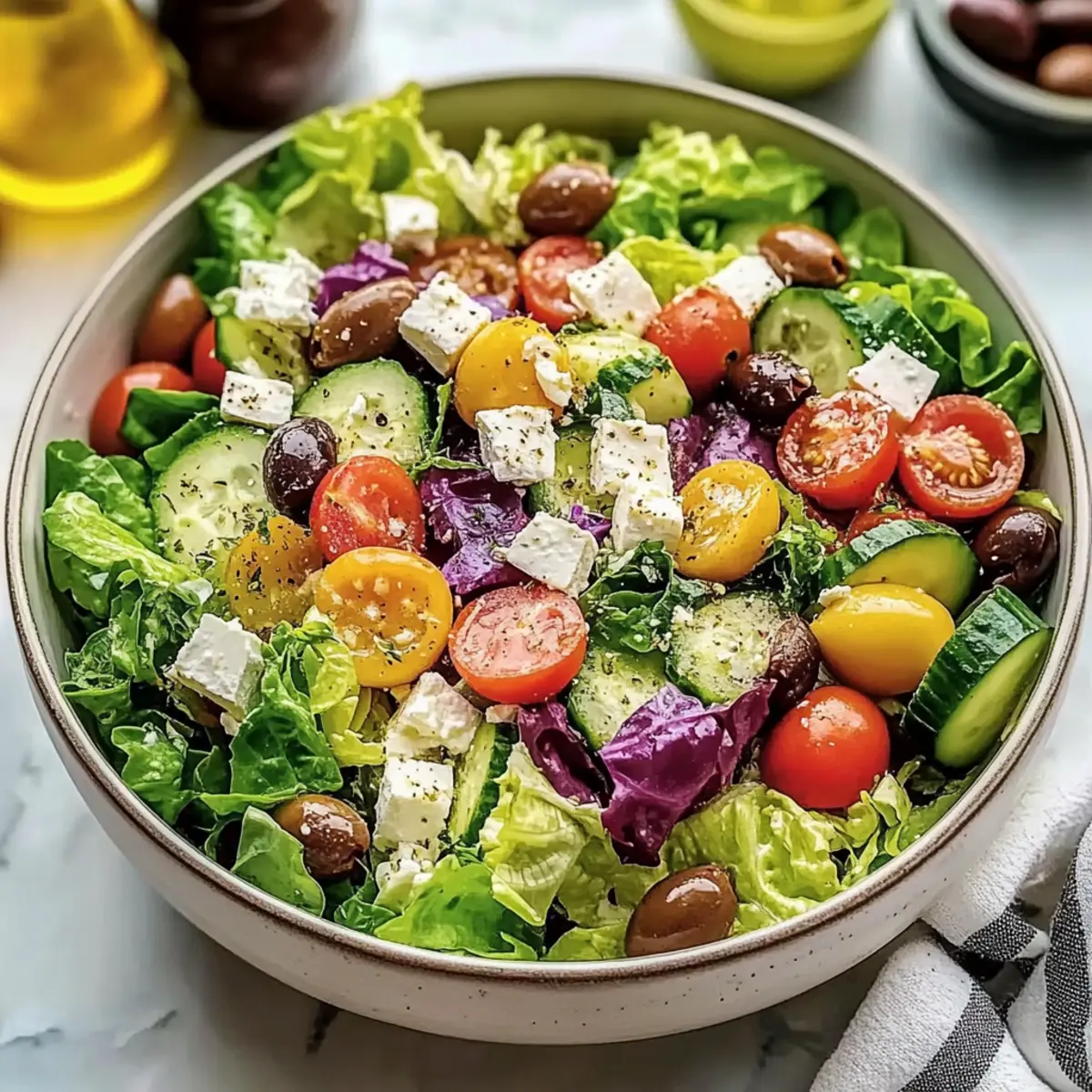 Classic Mediterranean Salad Recipe for a Fresh, Quick Boost