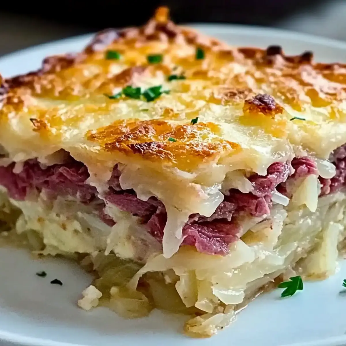 Keto Reuben Casserole: Comforting Low-Carb Family Favorite