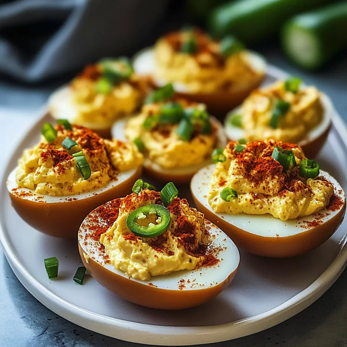 Spicy Bayou Deviled Eggs That Will Ignite Your Taste Buds