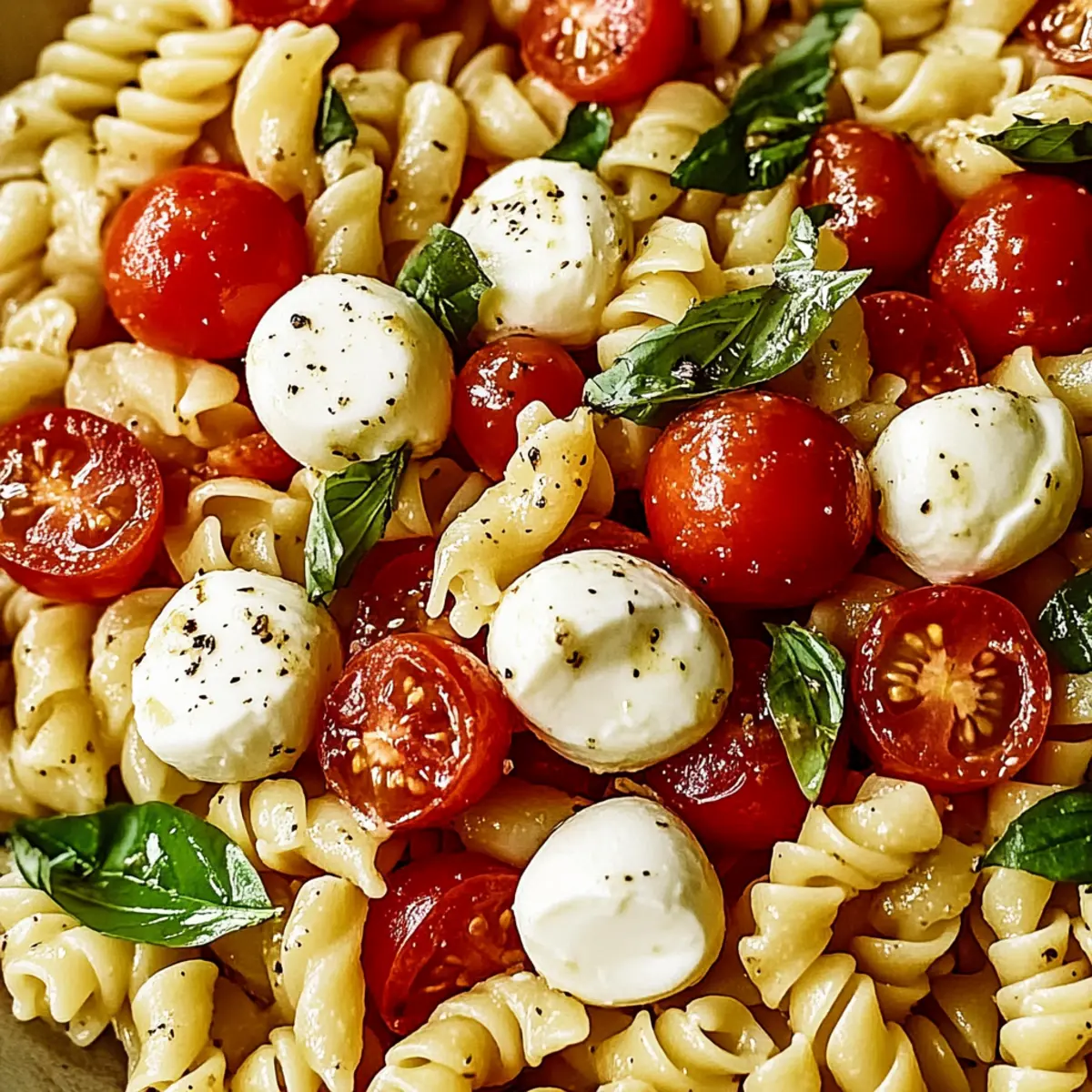 Creamy Caprese Pasta Salad: Your New Favorite Summer Dish