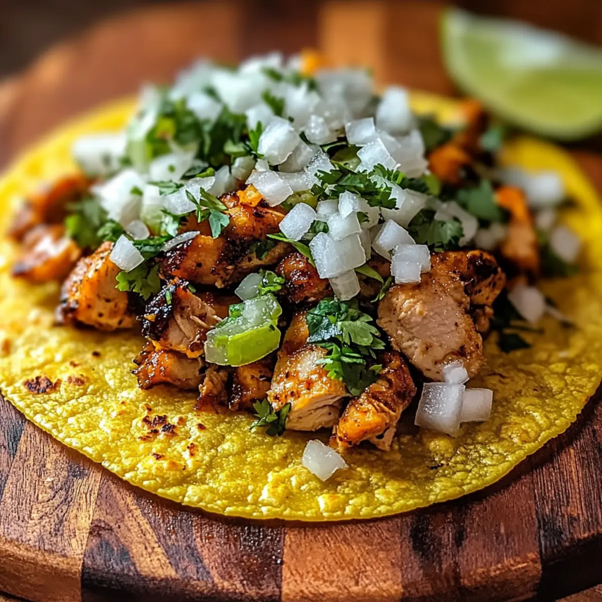 Savory Chicken Street Tacos Recipe for Quick Weeknight Dinner