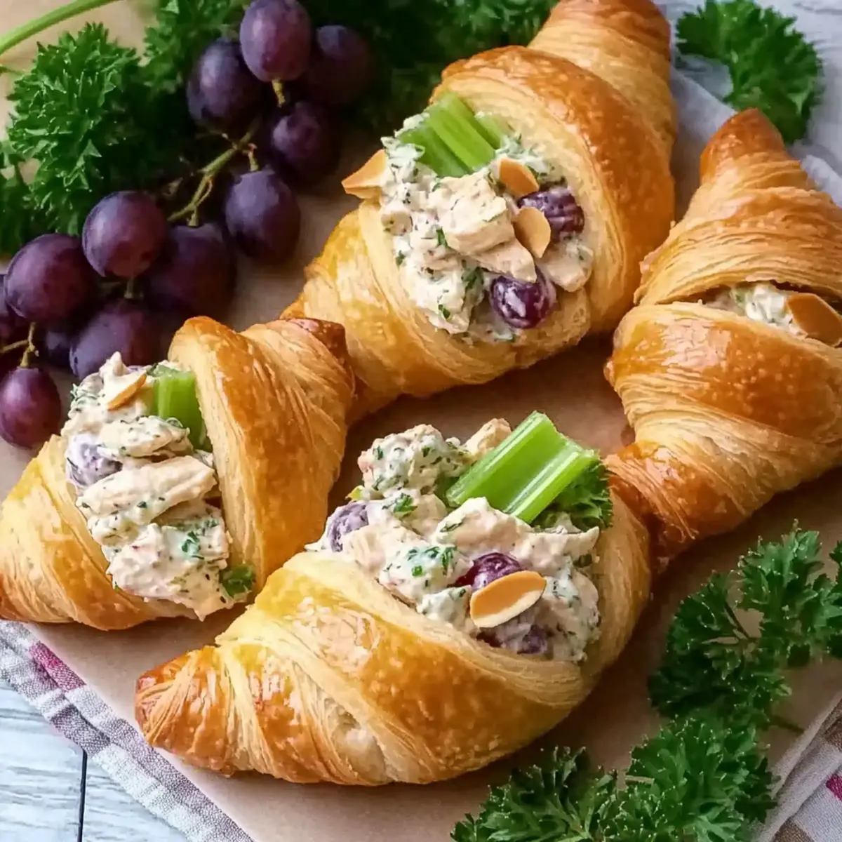 Crispy Easter Chicken Salad Crescent Rolls to Impress Your Guests
