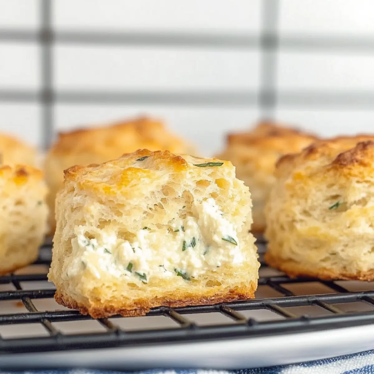 Herbed Cottage Cheese Biscuits That Melt in Your Mouth