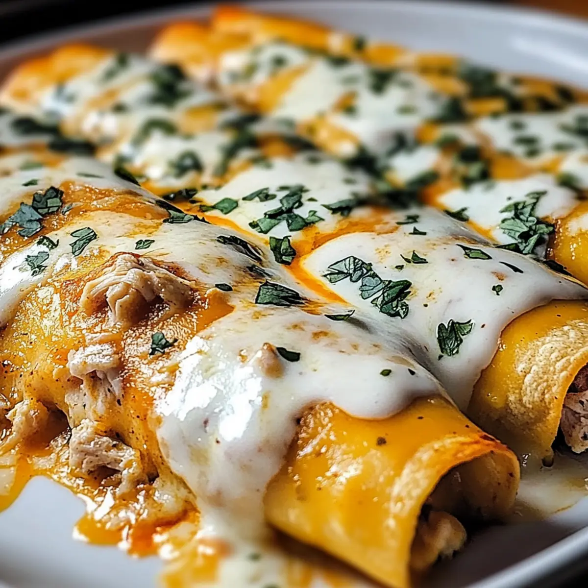 Satisfying High Protein Chicken Enchiladas for Dinner Tonight