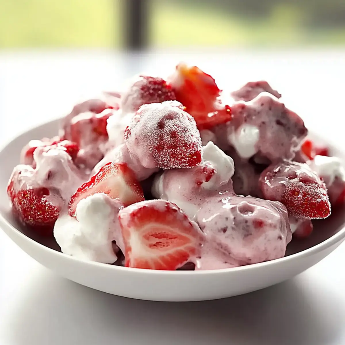 Frozen Strawberry Yogurt Clusters: Your Guilt-Free Treat