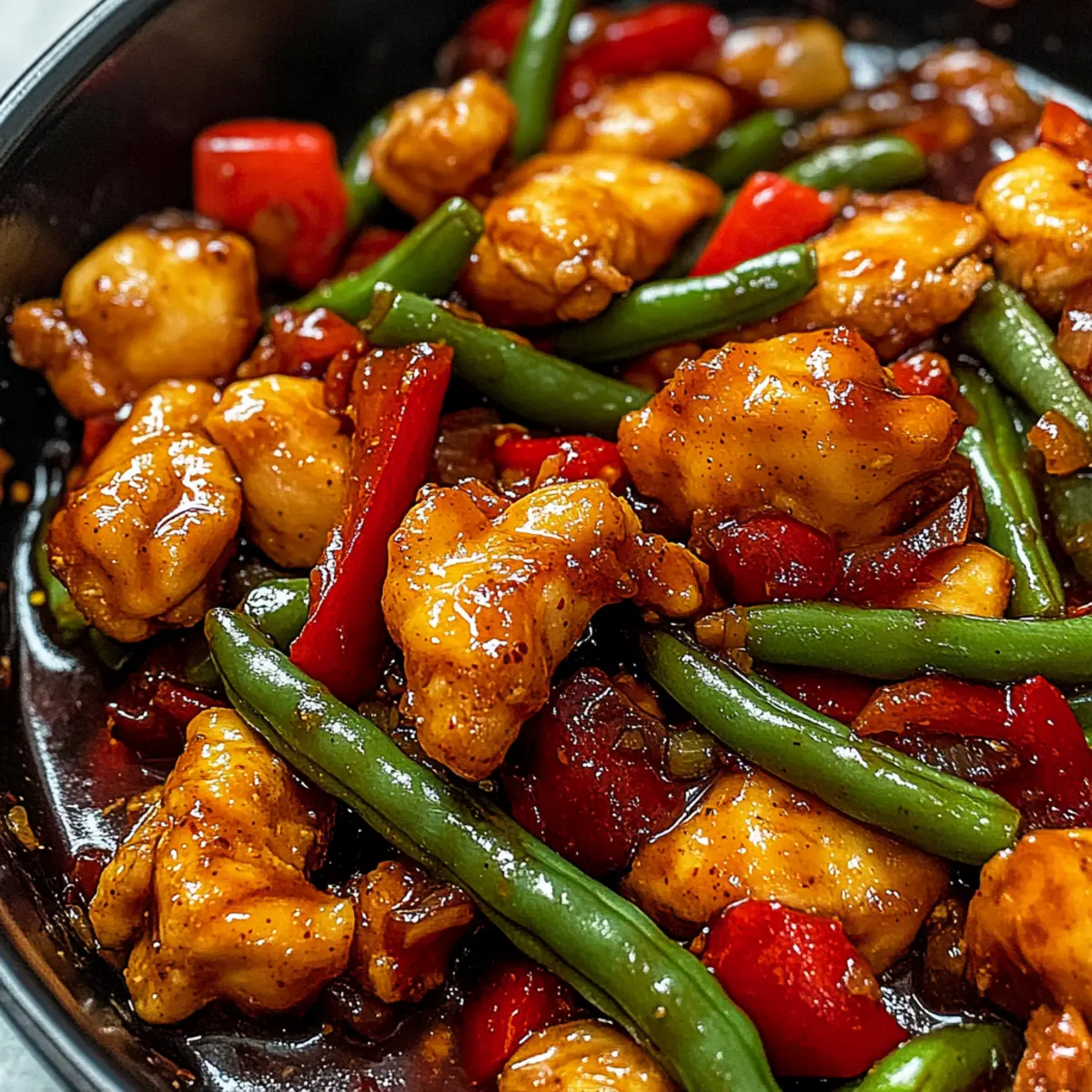 Crispy Chicken Green Bean Stir Fry that Everyone Will Love