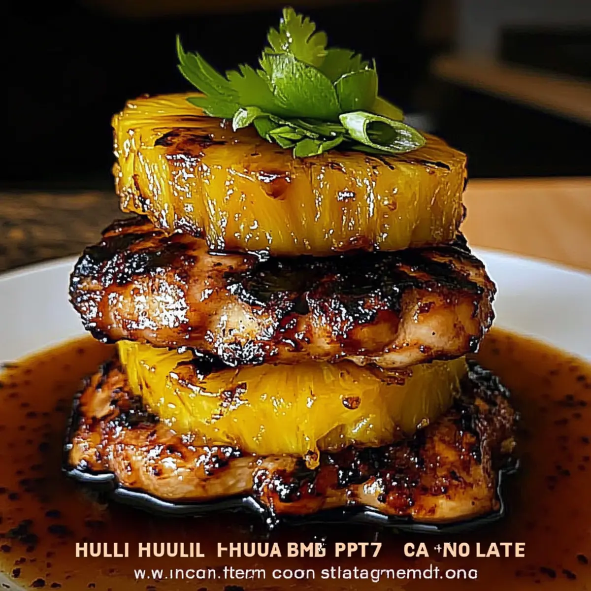 Irresistible Hawaiian Huli Huli Chicken Stack for Busy Nights