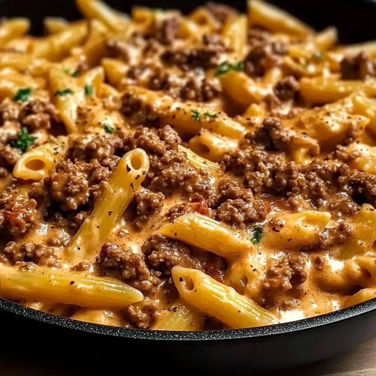 High-Protein Creamy Beef Pasta: Your New Favorite Comfort Dish
