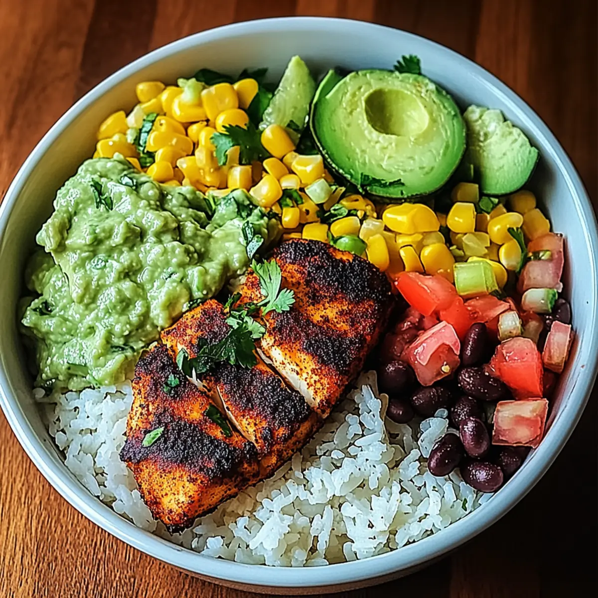 Savor Healthy Blackened Fish Taco Bowls in Just 25 Minutes