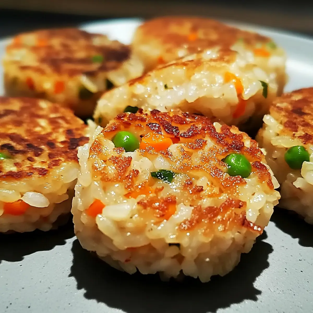 Mini Veggie Rice Patties: Fun and Healthy for Kids' Snacks