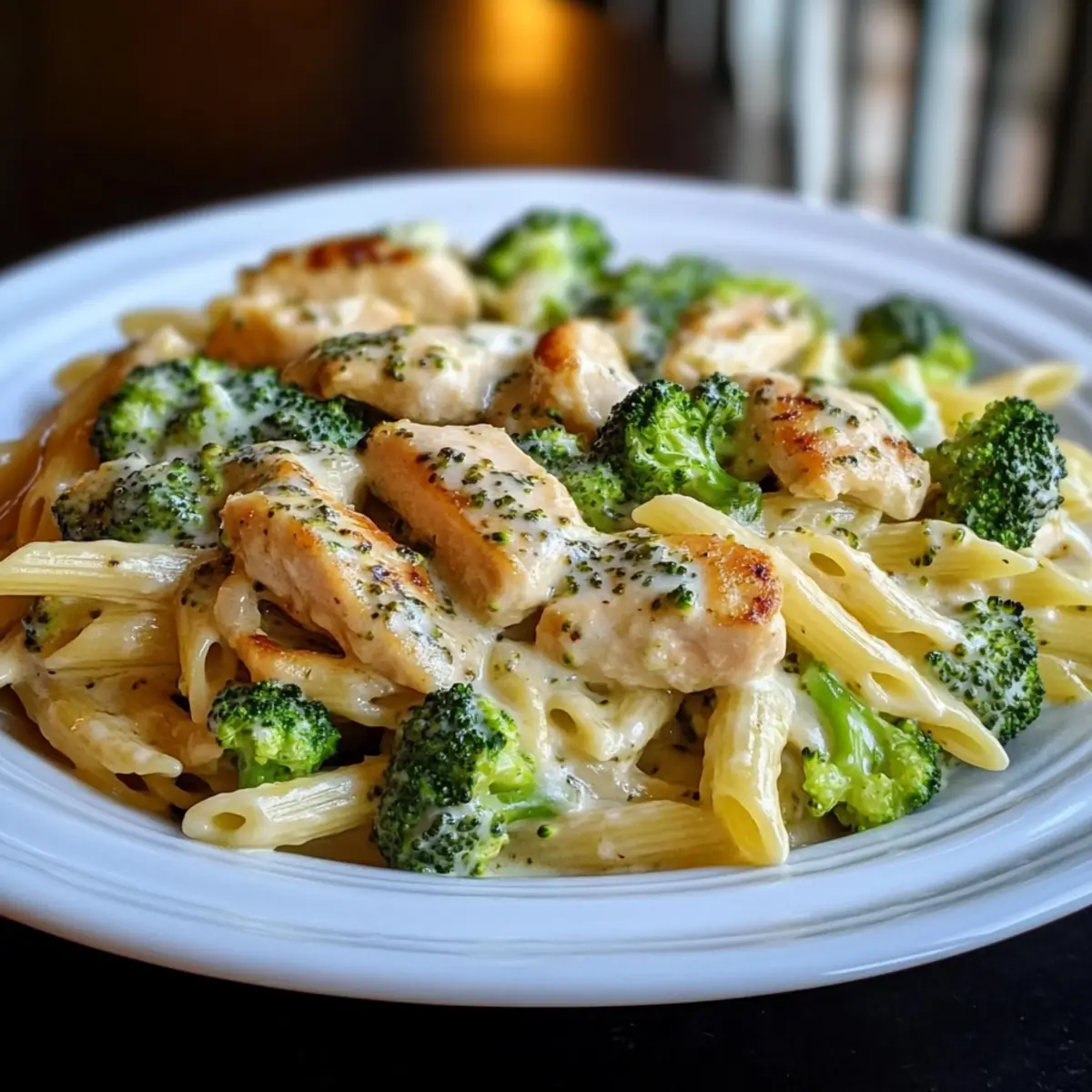 Creamy Broccoli and Chicken Penne: Your Cozy Dinner Fix