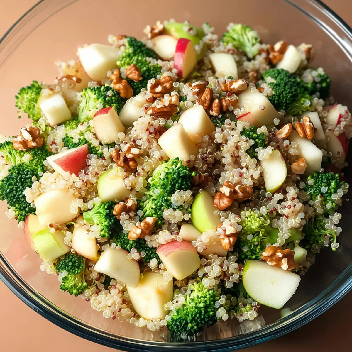 Vibrant Broccoli Apple Quinoa Salad for a Healthy Boost