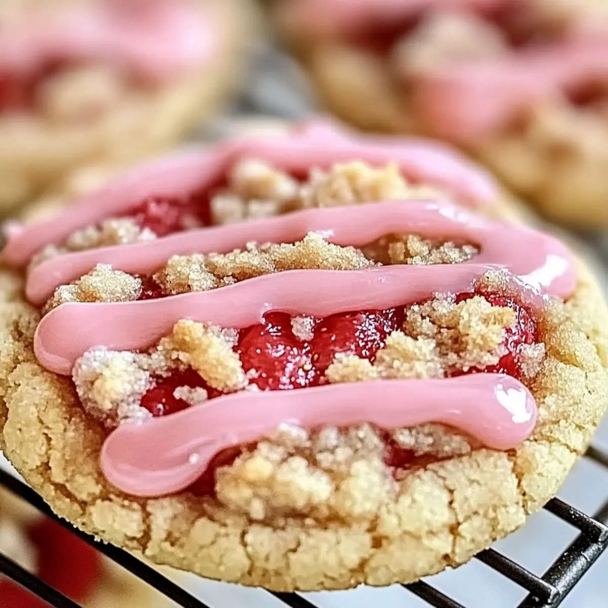 Sweet & Chewy Strawberry Crunch Cookies You’ll Love
