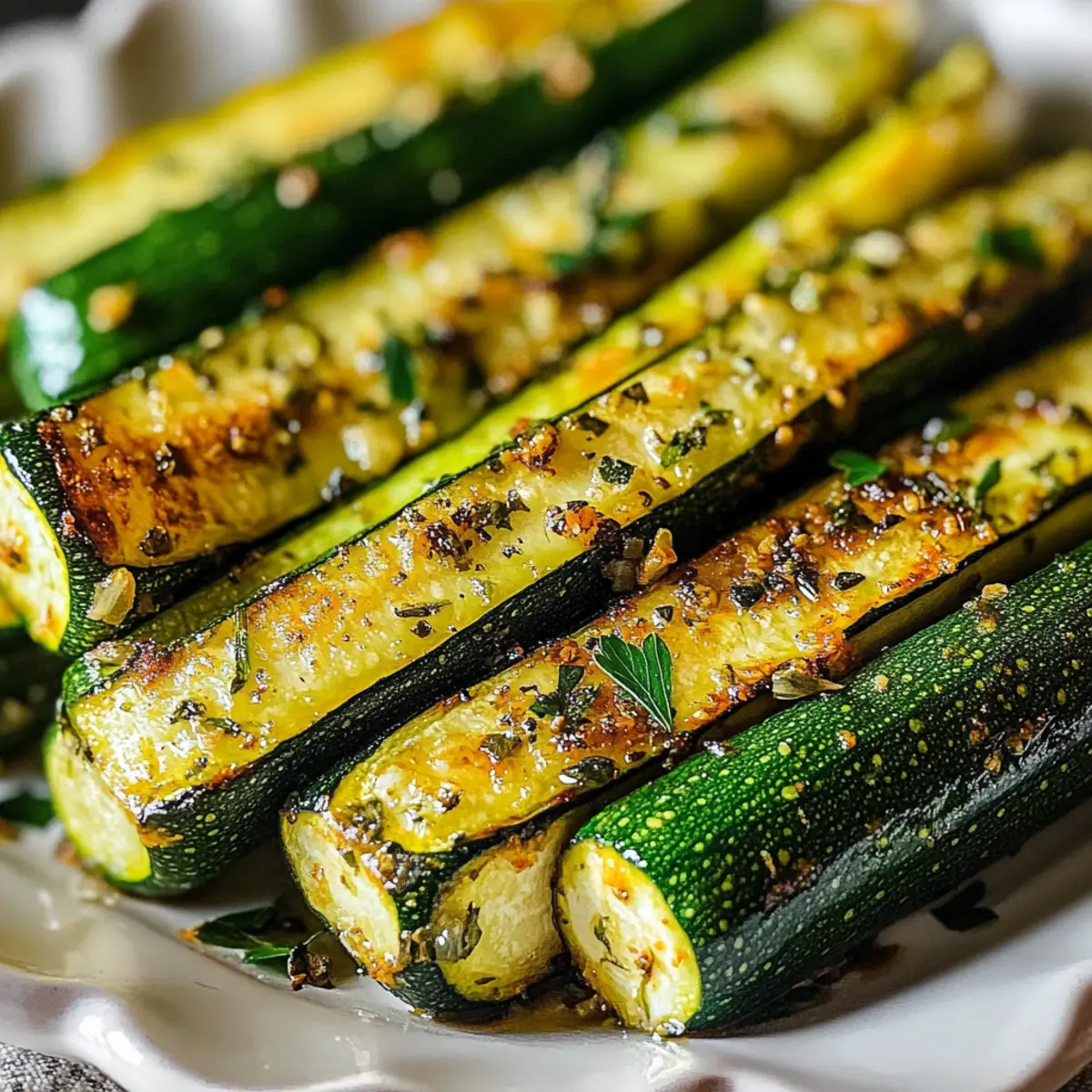 20 Minute Roasted Zucchini That Will Change Your Side Game