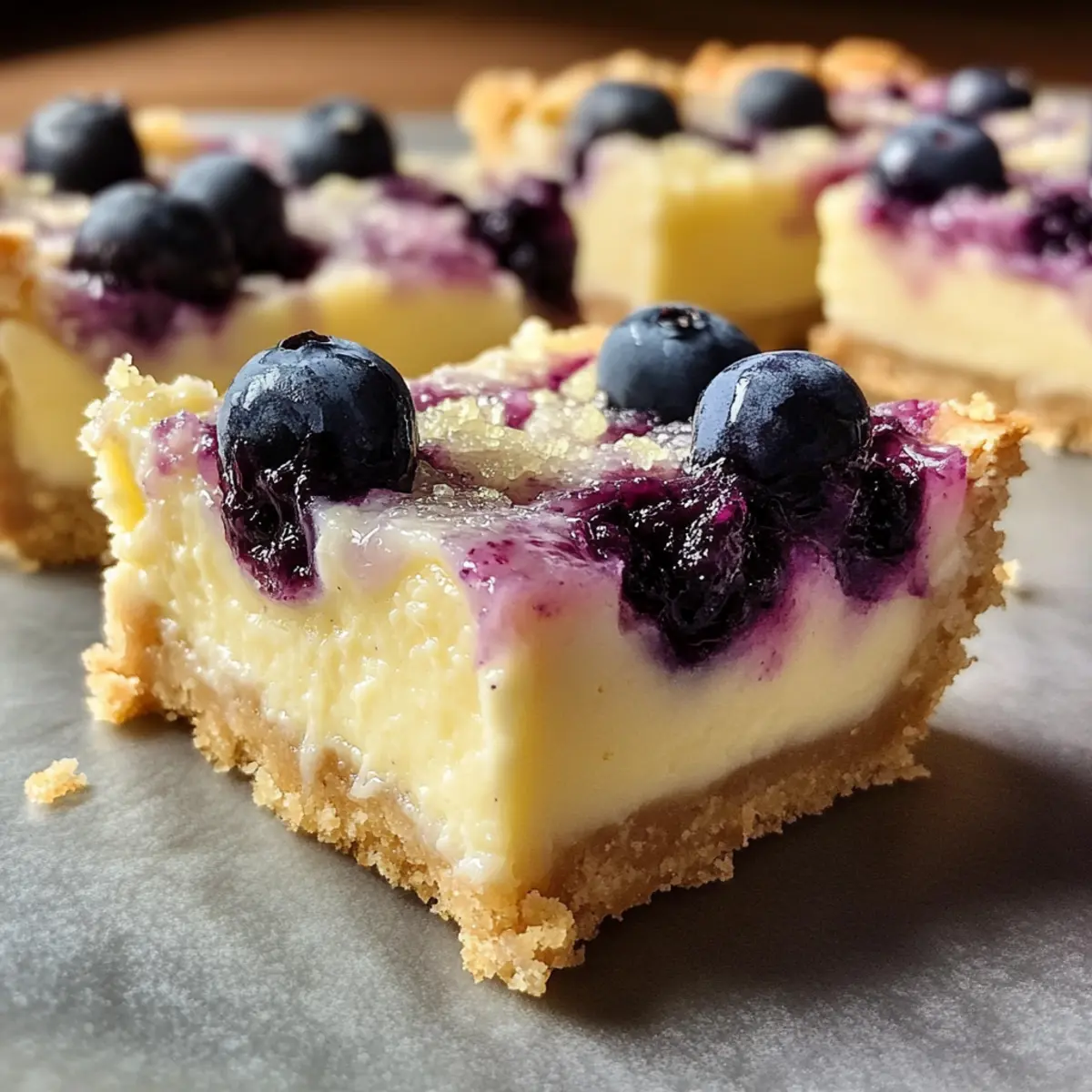 Blueberry Lemon Pie Bars that Brighten Your Day