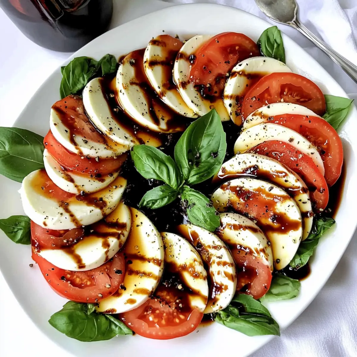 Caprese Salad with Balsamic: A Fresh Twist on Tradition