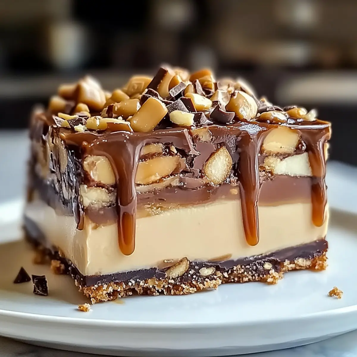 No Bake Turtle Lush: A Creamy, Dreamy Dessert Delight