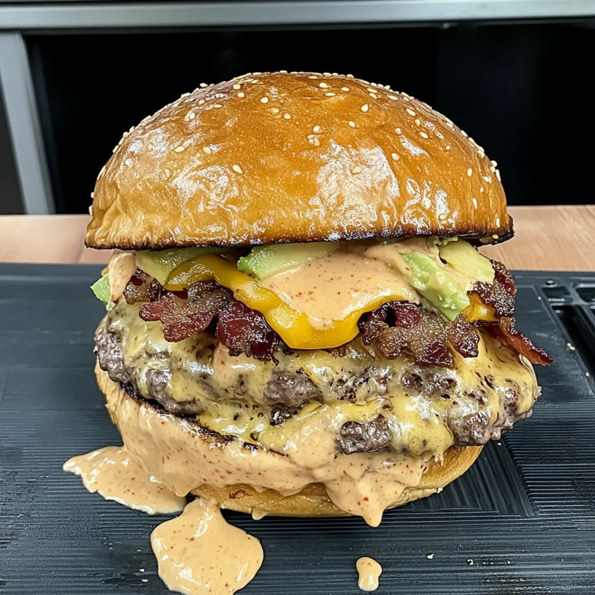 Irresistible Smash Burgers with Baconnaise Sauce Bliss