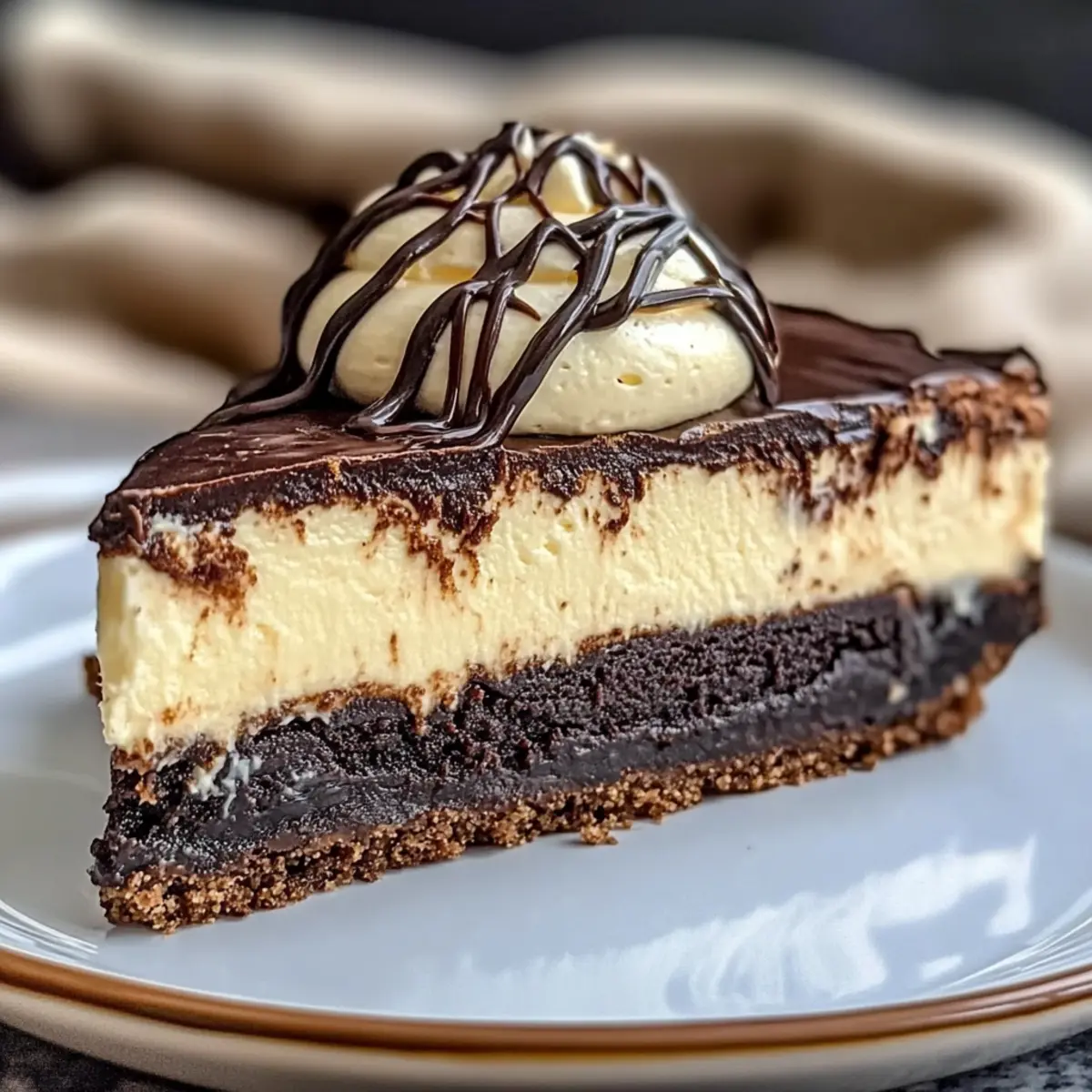 Brownie Bottom Cheesecake Bliss – Easy, Decadent Delight