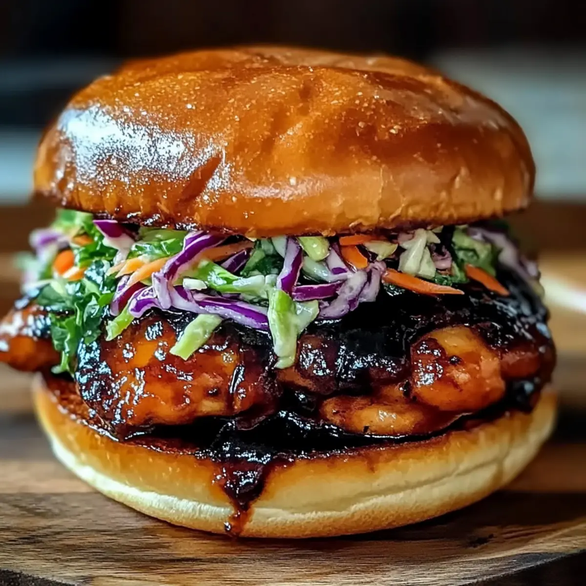 Korean BBQ Chicken Sandwich: Juicy Flavor in Every Bite