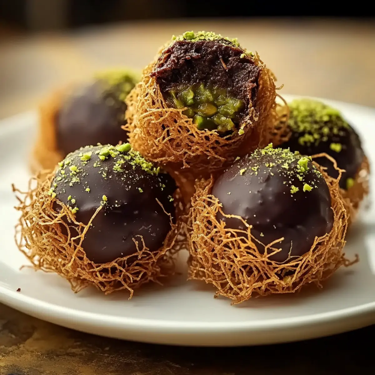 Luxurious Dubai Chocolate Balls That Will Wow Your Guests