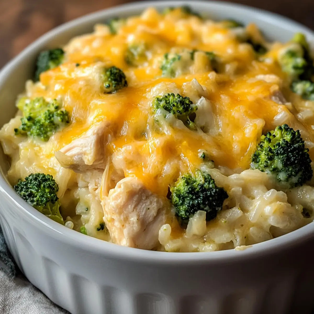 Ultimate Cheesy Broccoli Chicken and Rice Casserole Delight