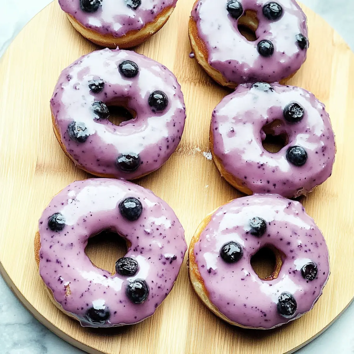Delicious Wild Blueberry Cake Donuts for the Perfect Treat