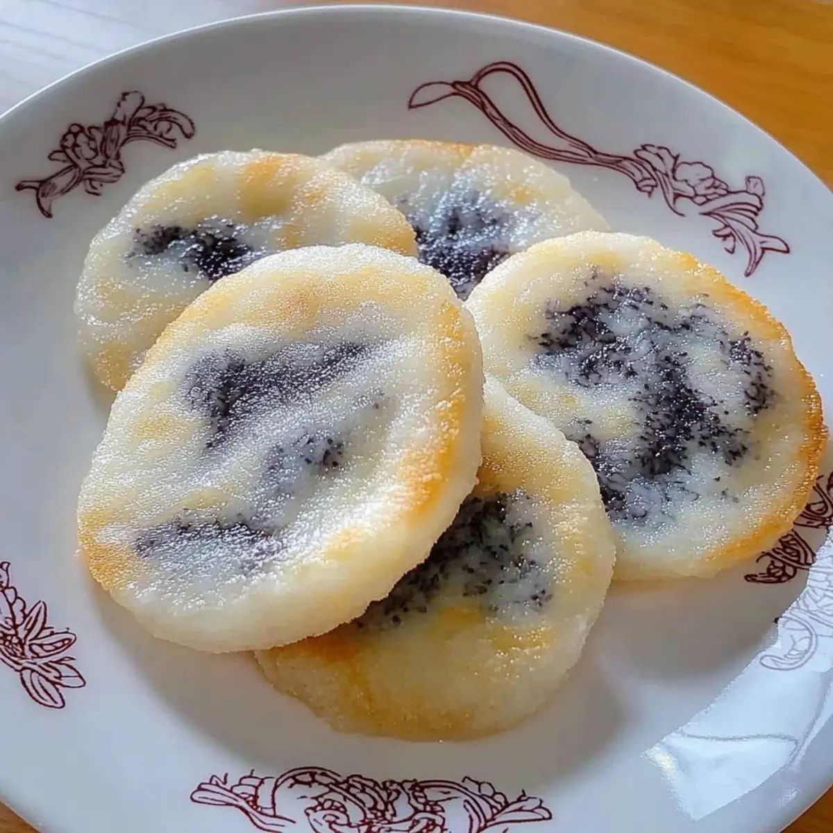 Deliciously Chewy Glutinous Rice Cakes with Nutty Filling