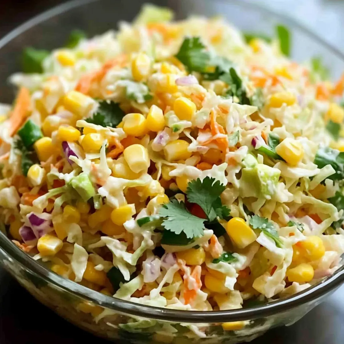 Spicy Corn Slaw: A Refreshing Twist for Any Meal